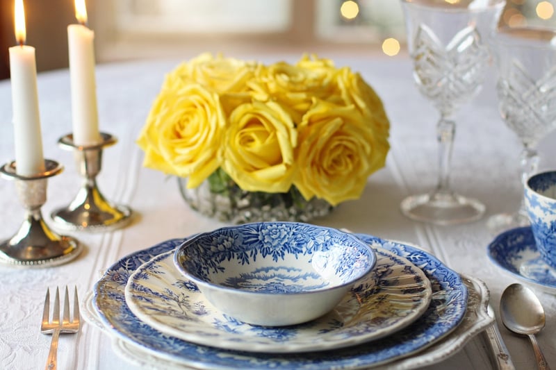 Whimsical table settings